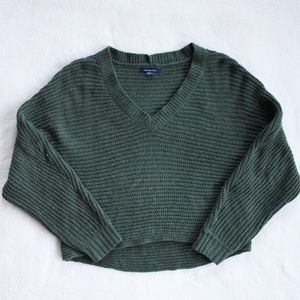 American Eagle Cropped Sweater